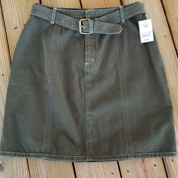 St John’s Bay women’s corduroy skirt size 10 - Picture 7 of 7
